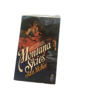 Vintage Romance Novels Books Paperback PB MONTANA SKIES by Jan McKee